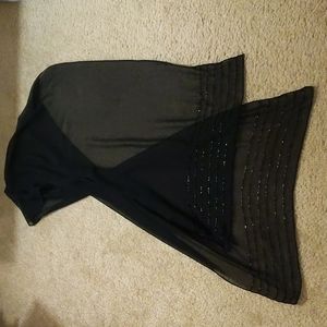 Black shawl